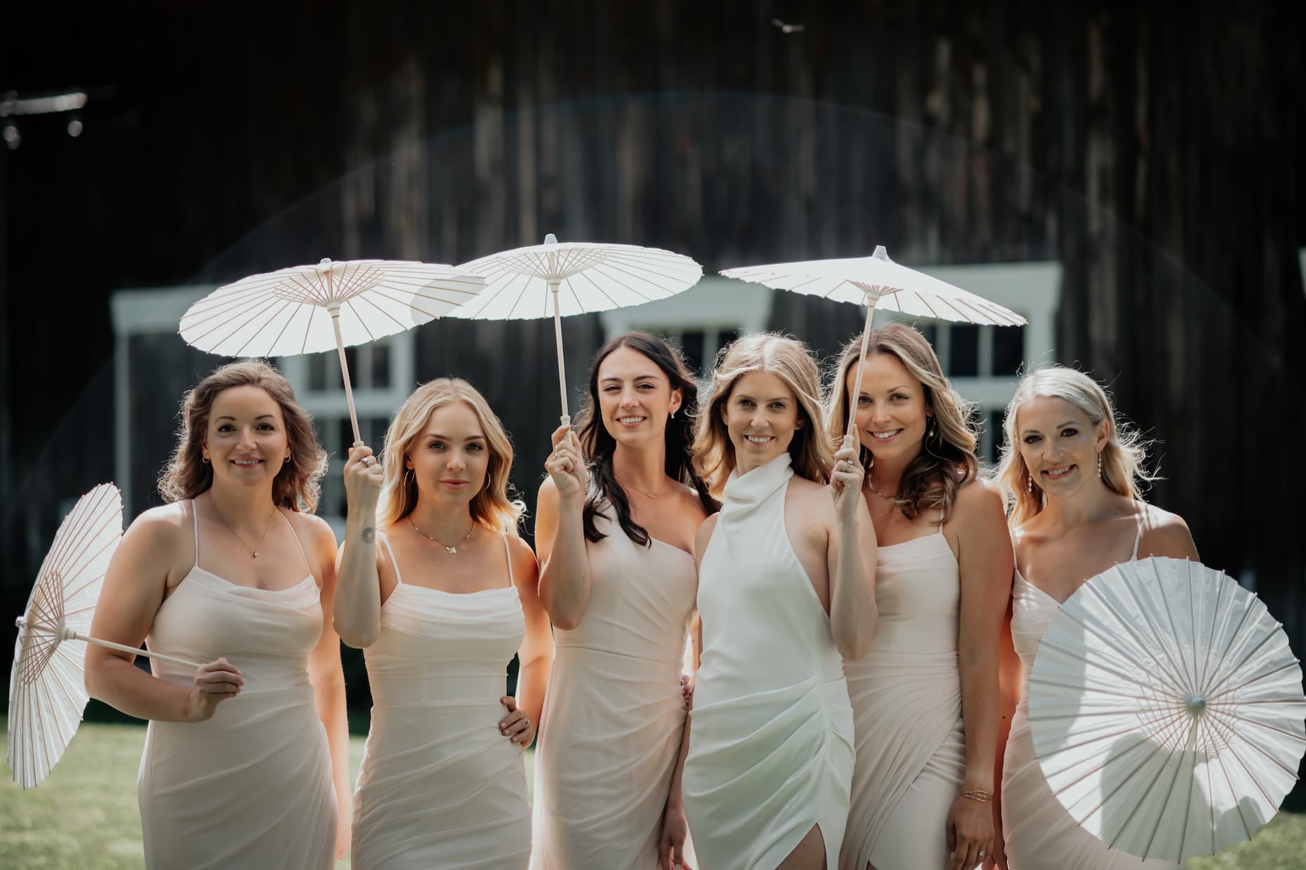 Barnyard Wedding Photoshoot - Bridesmaids