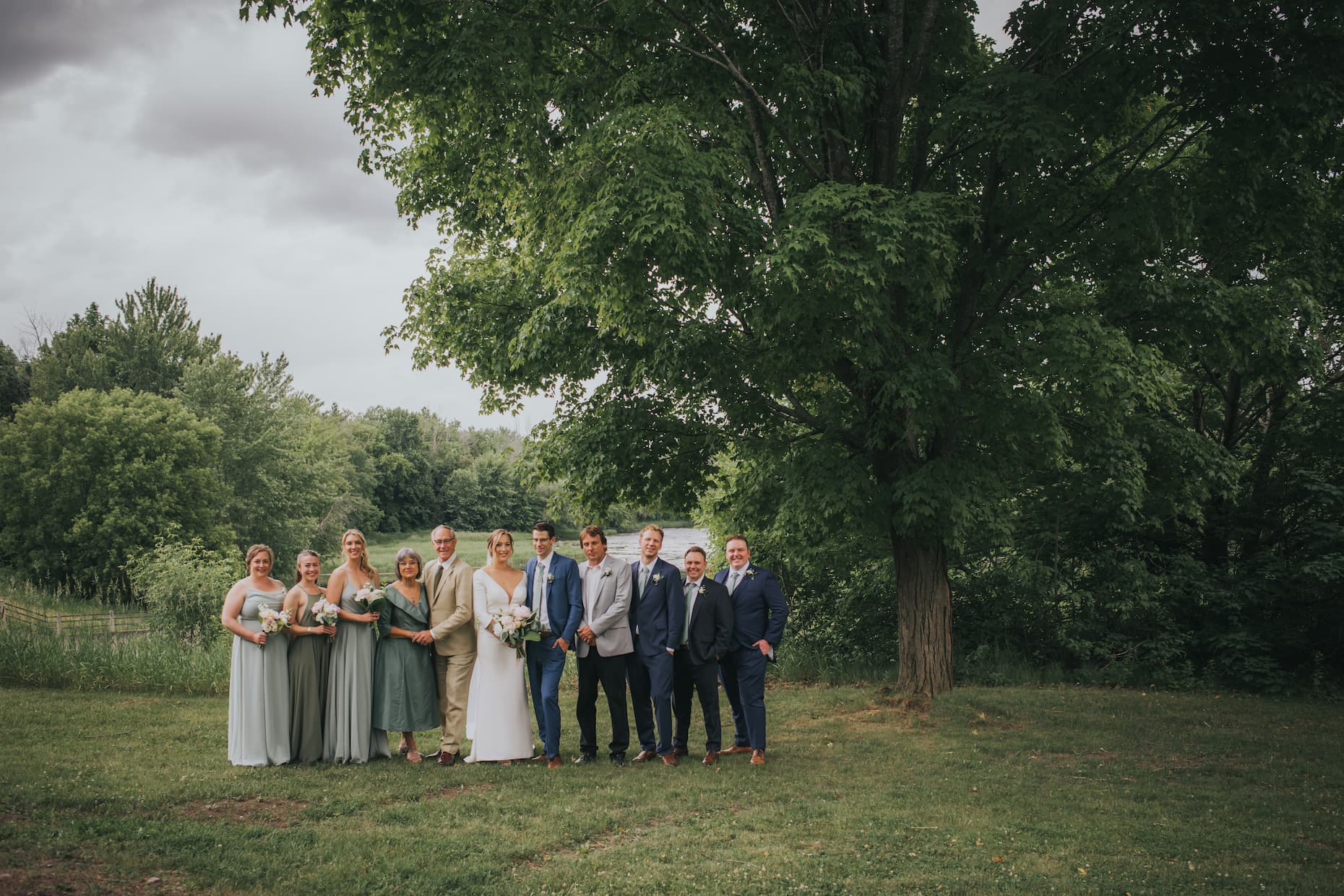 Group Wedding Photography in Manotick
